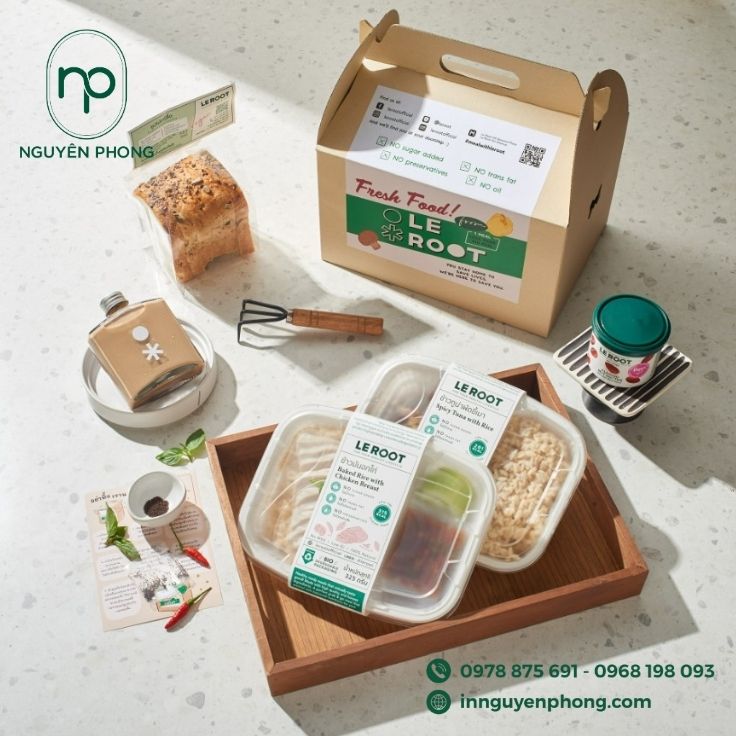 Trọn bộ bao bì đựng nông sản